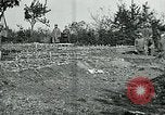Standbild American Expeditionary Force Friedhöfe Frankreich, 1918, aus Sekunde 14 historischem Filmmaterial Videoclip 65675026363