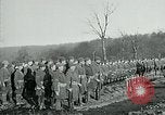 Standbild Ersten Weltkrieg American Expeditionary Force Friedhof Bois de Etraye Frankreich, 1918, aus Sekunde 21 historischem Filmmaterial Videoclip 65675026366