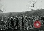 Standbild Ersten Weltkrieg American Expeditionary Force Friedhof Bois de Etraye Frankreich, 1918, aus Sekunde 40 historischem Filmmaterial Videoclip 65675026366