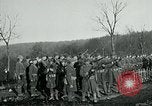 Standbild Ersten Weltkrieg American Expeditionary Force Friedhof Bois de Etraye Frankreich, 1918, aus Sekunde 41 historischem Filmmaterial Videoclip 65675026366