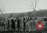 Standbild Ersten Weltkrieg American Expeditionary Force Friedhof Bois de Etraye Frankreich, 1918, aus Sekunde 44 historischem Filmmaterial Videoclip 65675026366