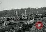 Standbild Ersten Weltkrieg American Expeditionary Force Friedhof Bois de Etraye Frankreich, 1918, aus Sekunde 50 historischem Filmmaterial Videoclip 65675026366