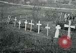 Image of Cemetery at Sedan Sedan France, 1918, second 38 stock footage video 65675026370