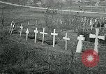 Image of Cemetery at Sedan Sedan France, 1918, second 39 stock footage video 65675026370