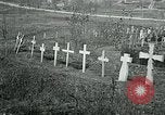 Image of Cemetery at Sedan Sedan France, 1918, second 40 stock footage video 65675026370