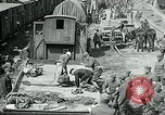 Image Aisne opération zone de secours de la Croix-Rouge Première Guerre Mondiale Montmirail France, 1918, de la seconde 13 séquences d'archives historiques vidéo 65675026378