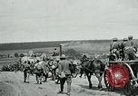 Image of US troops on the move in Aisne Marne Operation WWI Sergy France, 1918, second 7 stock footage video 65675026393
