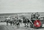 Image of US troops on the move in Aisne Marne Operation WWI Sergy France, 1918, second 8 stock footage video 65675026393