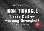 Image of Operation Cedar Falls Vietnam, 1967, second 17 stock footage video 65675026412