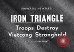 Image of Operation Cedar Falls Vietnam, 1967, second 18 stock footage video 65675026412