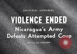 Standbild politischer Protest Managua Nicaragua, 1967, aus Sekunde 17 historischem Filmmaterial Videoclip 65675026420