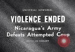 Standbild politischer Protest Managua Nicaragua, 1967, aus Sekunde 20 historischem Filmmaterial Videoclip 65675026420