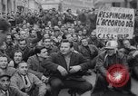 Standbild Protest Rom Italien, 1967, aus Sekunde 3 historischem Filmmaterial Videoclip 65675026435