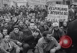 Standbild Protest Rom Italien, 1967, aus Sekunde 5 historischem Filmmaterial Videoclip 65675026435