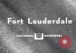 Image of students enjoy term end Fort Lauderdale Florida USA, 1967, second 1 stock footage video 65675026440