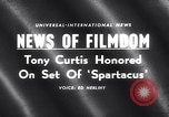 Image Tony Curtis Los Angeles California USA, 1959, de la seconde 4 séquences d'archives historiques vidéo 65675026456