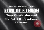 Image Tony Curtis Los Angeles California USA, 1959, de la seconde 5 séquences d'archives historiques vidéo 65675026456