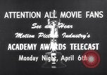 Image of Academy awards Los Angeles California USA, 1959, second 5 stock footage video 65675026462