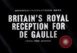 Image of Charles De Gaulle United Kingdom, 1960, second 4 stock footage video 65675026463