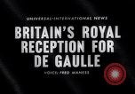 Image of Charles De Gaulle United Kingdom, 1960, second 5 stock footage video 65675026463