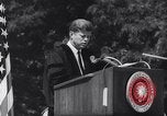 Standbild John F Kennedy United States USA, 1963, aus Sekunde 31 historischem Filmmaterial Videoclip 65675026467