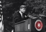 Standbild John F Kennedy United States USA, 1963, aus Sekunde 35 historischem Filmmaterial Videoclip 65675026467