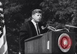 Standbild John F Kennedy United States USA, 1963, aus Sekunde 50 historischem Filmmaterial Videoclip 65675026467