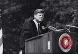 Standbild John F Kennedy United States USA, 1963, aus Sekunde 55 historischem Filmmaterial Videoclip 65675026467
