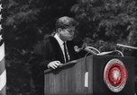 Standbild John F Kennedy United States USA, 1963, aus Sekunde 61 historischem Filmmaterial Videoclip 65675026467