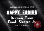 Standbild Frank Sinatra jr Entführung California United States USA, 1963, aus Sekunde 1 historischem Filmmaterial Videoclip 65675026471