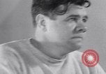Standbild Babe Ruth New York United States USA, 1932, aus Sekunde 37 historischem Filmmaterial Videoclip 65675026479
