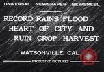 Immagine di Flood Watsonville California USA, 1932, secondo 5 filmato di repertorio 65675026481
