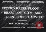 Immagine di Flood Watsonville California USA, 1932, secondo 7 filmato di repertorio 65675026481