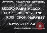 Immagine di Flood Watsonville California USA, 1932, secondo 9 filmato di repertorio 65675026481
