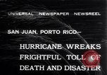 Standbild 1932 San Ciprian Hurricane San Juan Puerto Rico, 1932, aus Sekunde 1 historischem Filmmaterial Videoclip 65675026484
