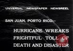 Standbild 1932 San Ciprian Hurricane San Juan Puerto Rico, 1932, aus Sekunde 7 historischem Filmmaterial Videoclip 65675026484