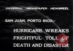 Standbild 1932 San Ciprian Hurricane San Juan Puerto Rico, 1932, aus Sekunde 8 historischem Filmmaterial Videoclip 65675026484