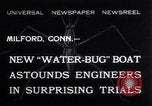 Standbild Pontoon Hydroplane Connecticut USA, 1932, aus Sekunde 1 historischem Filmmaterial Videoclip 65675026485