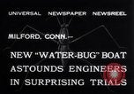 Standbild Pontoon Hydroplane Connecticut USA, 1932, aus Sekunde 4 historischem Filmmaterial Videoclip 65675026485