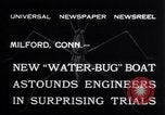 Standbild Pontoon Hydroplane Connecticut USA, 1932, aus Sekunde 5 historischem Filmmaterial Videoclip 65675026485