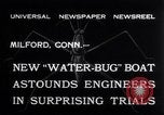 Standbild Pontoon Hydroplane Connecticut USA, 1932, aus Sekunde 7 historischem Filmmaterial Videoclip 65675026485
