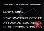 Standbild Pontoon Hydroplane Connecticut USA, 1932, aus Sekunde 8 historischem Filmmaterial Videoclip 65675026485