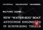 Standbild Pontoon Hydroplane Connecticut USA, 1932, aus Sekunde 10 historischem Filmmaterial Videoclip 65675026485