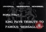Image of Corps d'elite celebration Rome Italy, 1932, second 6 stock footage video 65675026487