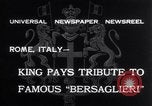 Image of Corps d'elite celebration Rome Italy, 1932, second 9 stock footage video 65675026487