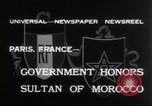 Image of Sidi Mahommed Paris France, 1932, second 3 stock footage video 65675026488