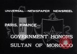 Image of Sidi Mahommed Paris France, 1932, second 5 stock footage video 65675026488