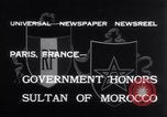 Image of Sidi Mahommed Paris France, 1932, second 9 stock footage video 65675026488