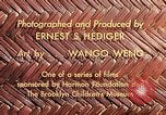 Image of reed and palm Mexico, 1941, second 18 stock footage video 65675026499