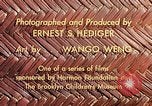 Image of reed and palm Mexico, 1941, second 22 stock footage video 65675026499